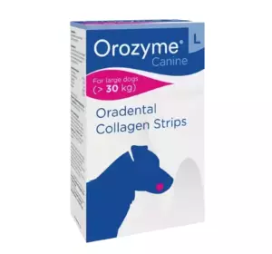 Жувальні смужки Orozyme L (Орозим) для гігієни ротової порожнини для собак від 30 кг (термін до 04.25)